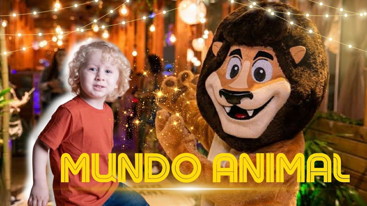 Mundo Animal - 2022  Lanchonete Temática - Muita alegria e diversão Show do Leonel