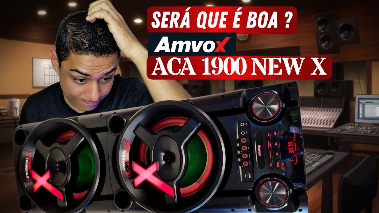 TORRE DE SOM AMVOX ACA 1900 NEW X - SERÁ QUE OFERECE QUALIDADE SONORA, POTÊNCIA E DESIGN MODERNO ?