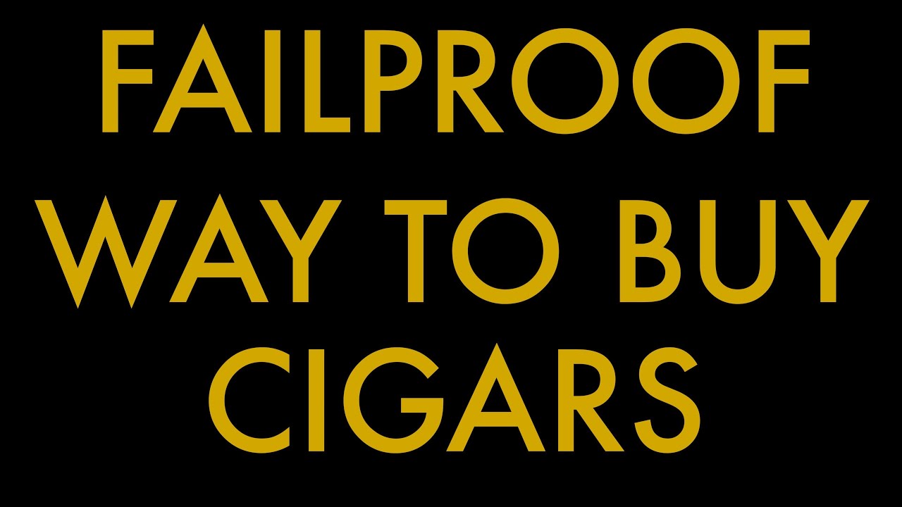 How to Buy Cigars- The best place to buy cigars online