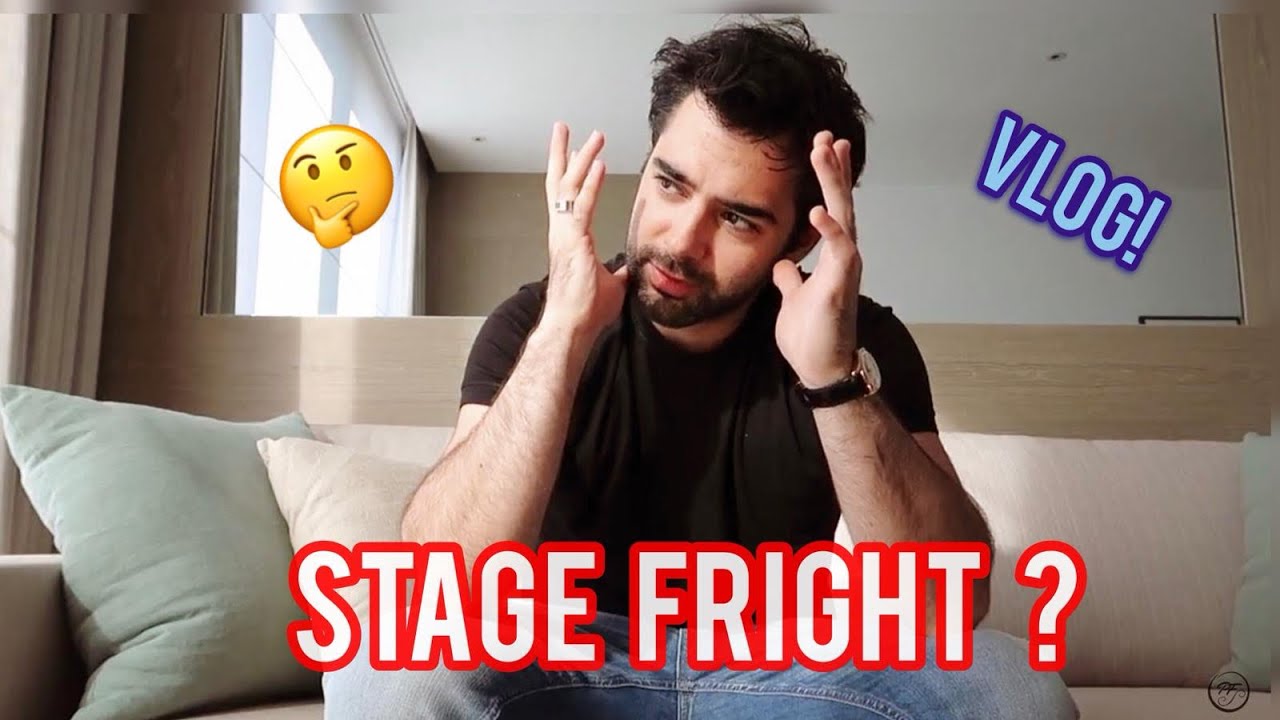 STAGE FRIGHT? How I deal with it! PABLO FERRÁNDEZ VLOG 2 AUSTRALIA, SUBS EN ESPAÑOL