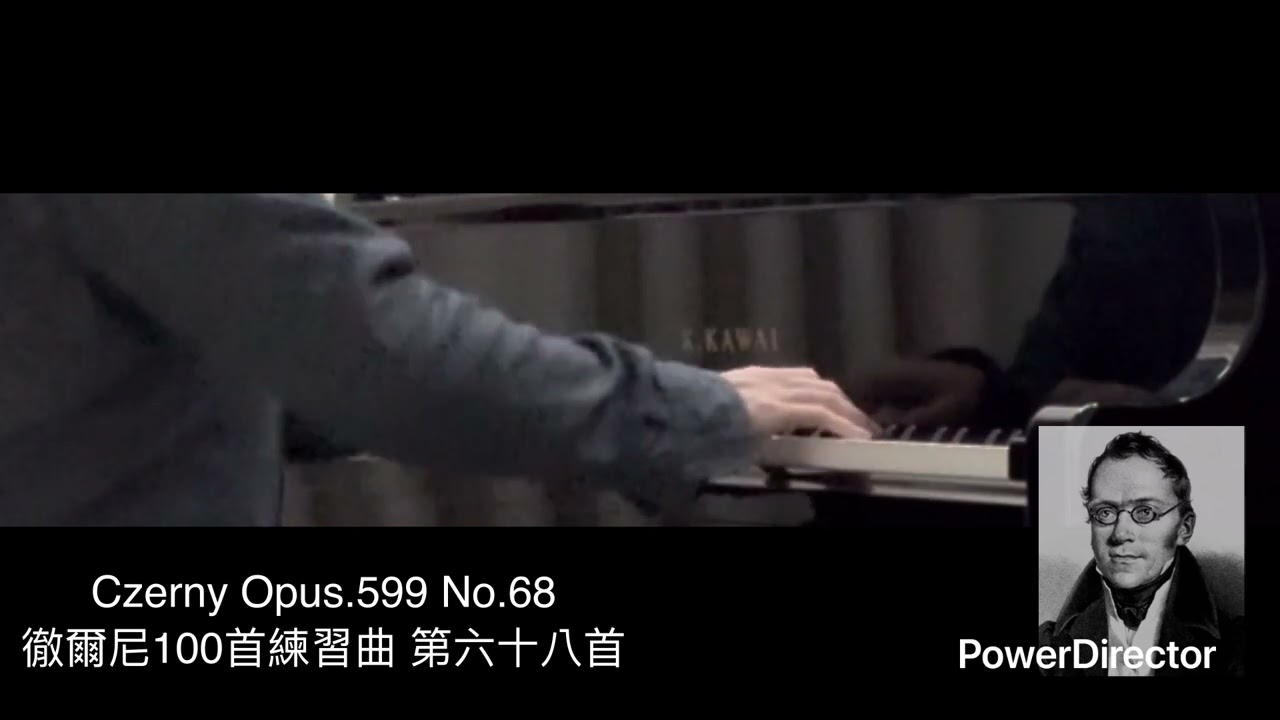 Czerny Opus.599 No.68 徹爾尼100首練習曲 第六十八首 （啄木鳥之歌）ツェルニー10一0番