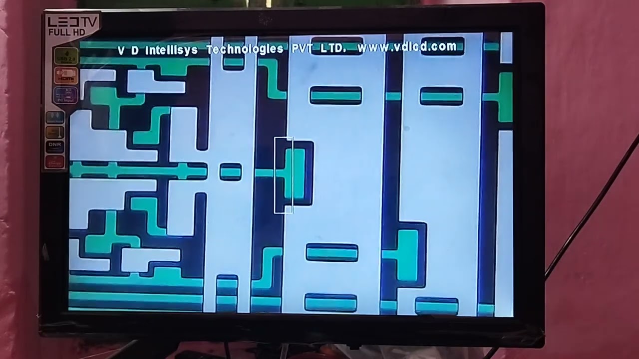 Laser through repair 55 inch BOI panel