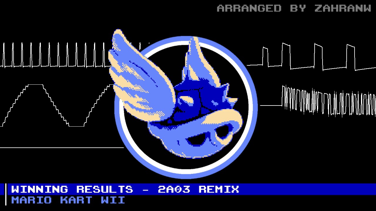 Winning Results 8bit remix (Mario Kart Wii)