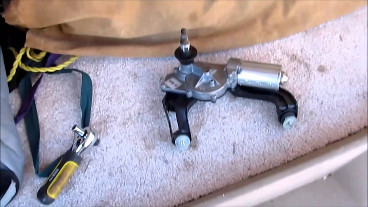 2007 Chevy Uplander Rear Wiper Motor Replacement DIY