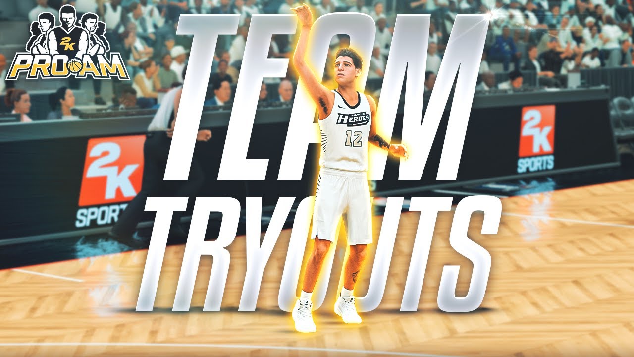 I Pretended to be a Random in Team Tryouts on NBA 2K22. They had no idea who I was..