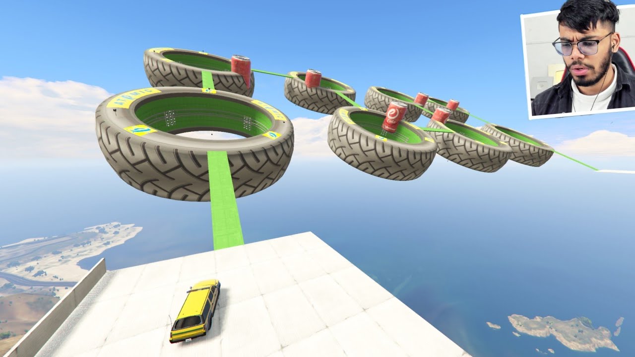 Fastest Electric Car Parkour Only 0.0054% People Can Win in GTA 5!