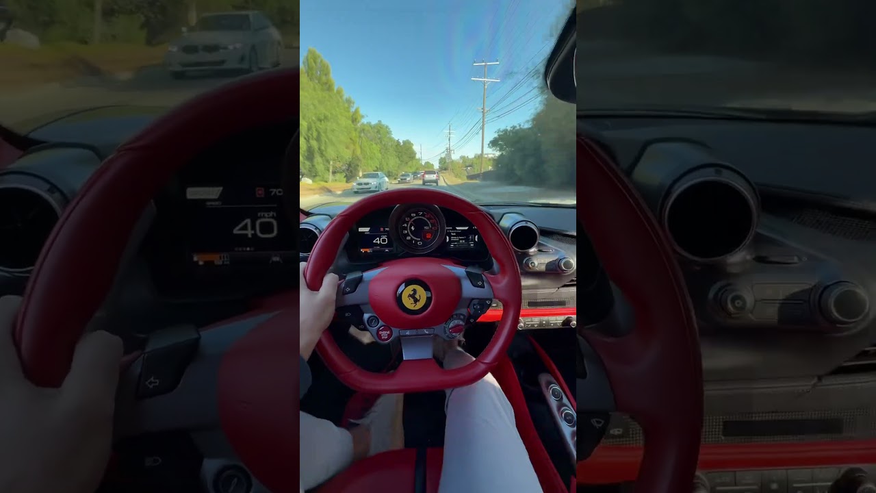 Ferrari F8 POV Drive