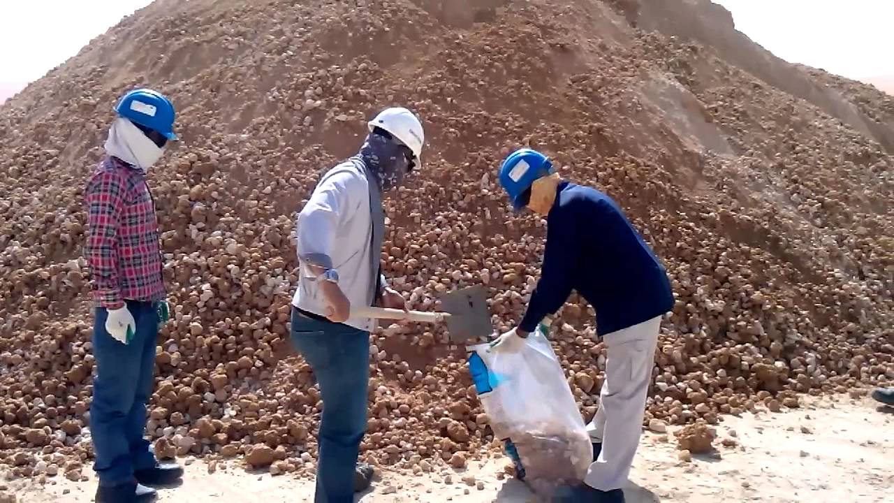 Base Course Sampling Shaybah