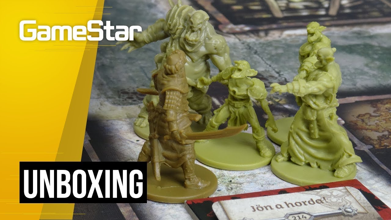 Mi félelmetesebb egy zombinál? Egy ork zombi! | Zombicide: Green Horde Unboxing