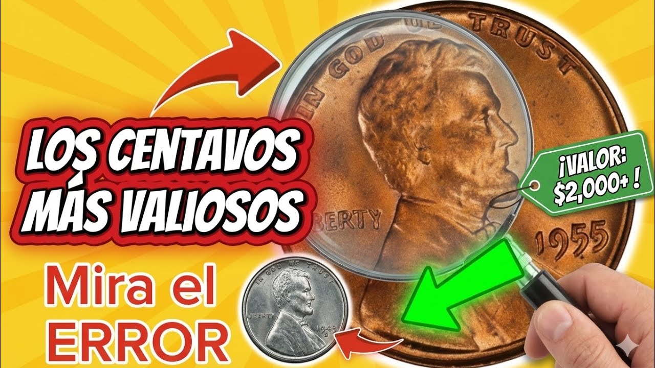 LA FORTUNA EN TU BOLSILLO! 1943 y 1955: Los errores que valen miles.