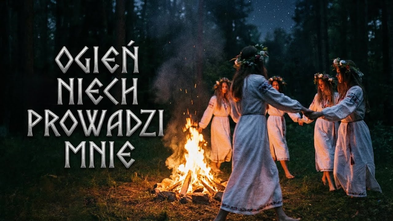 Ogień niech prowadzi mnie * Słowiański Rytualny Folk - (napisy) #paganfolk