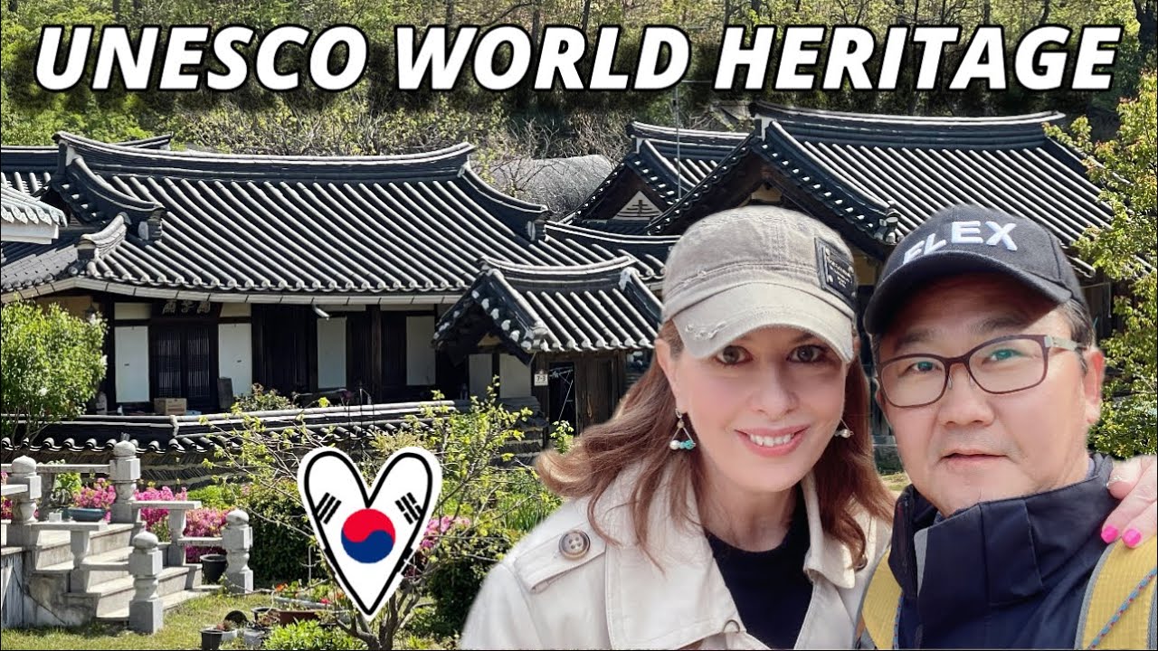 Hahoe Traditional Village in Andong, South Korea / UNESCO World Heritage Site