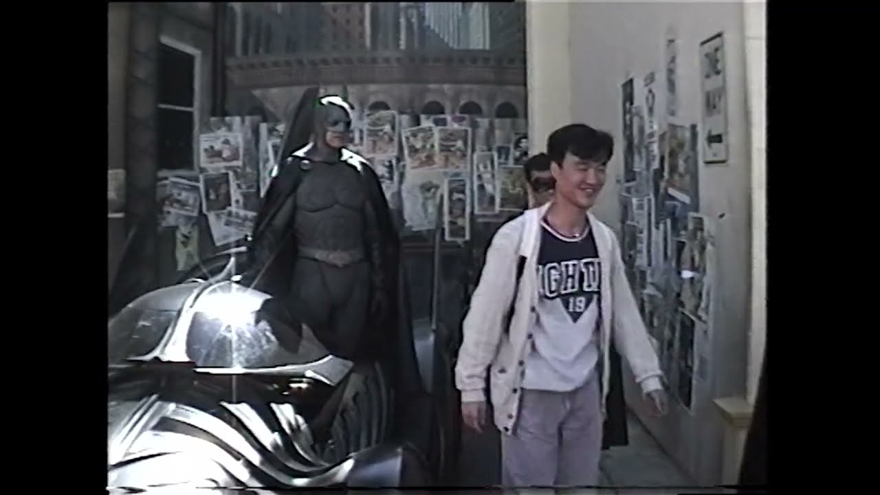 Movie World in the 90's - Batman Forever - Wayne Manor - The Riddler's Lair - Backlot Studio Tour