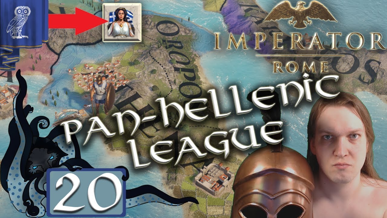 Out for a raid | Imperator Rome | Pan-Hellenic League | #20 | Let's Play Gameplay