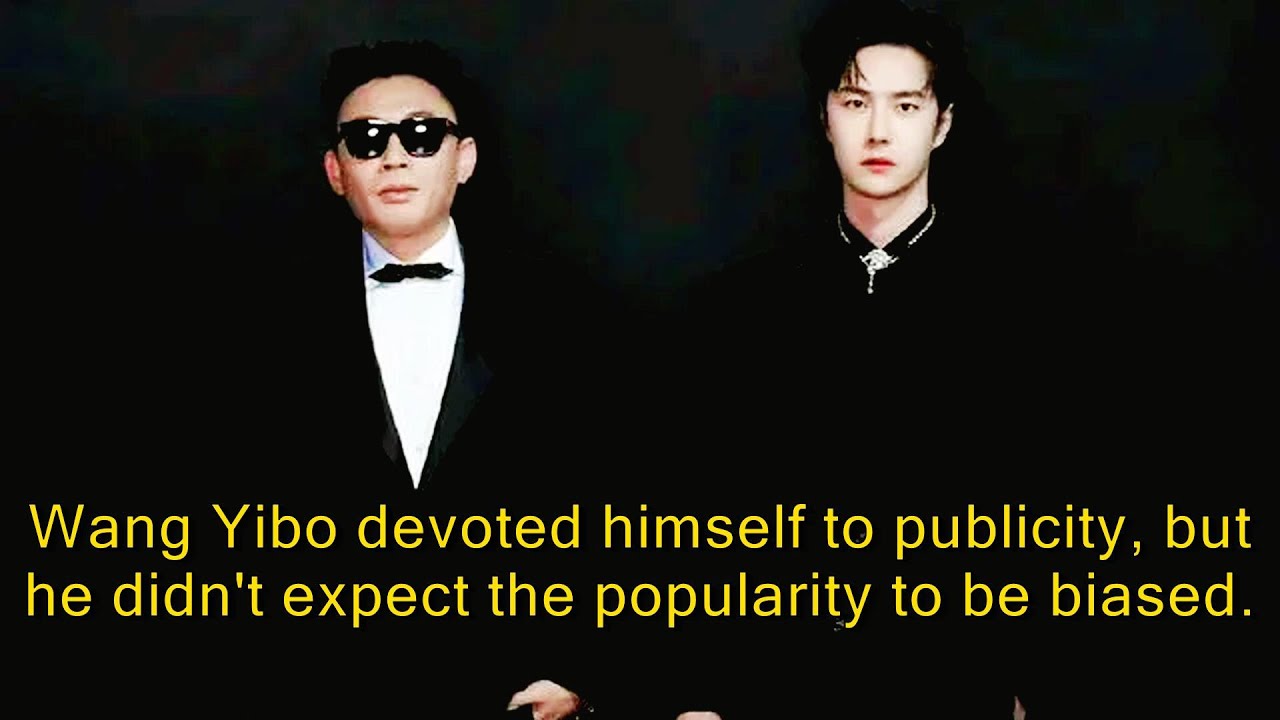 Wang Yibo devoted himself to publicity, but he didn't expect the popularity to be biased. They were