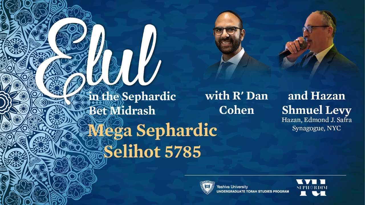 Mega Sephardic Selihot Highlights with Hazan Shmuel Levy