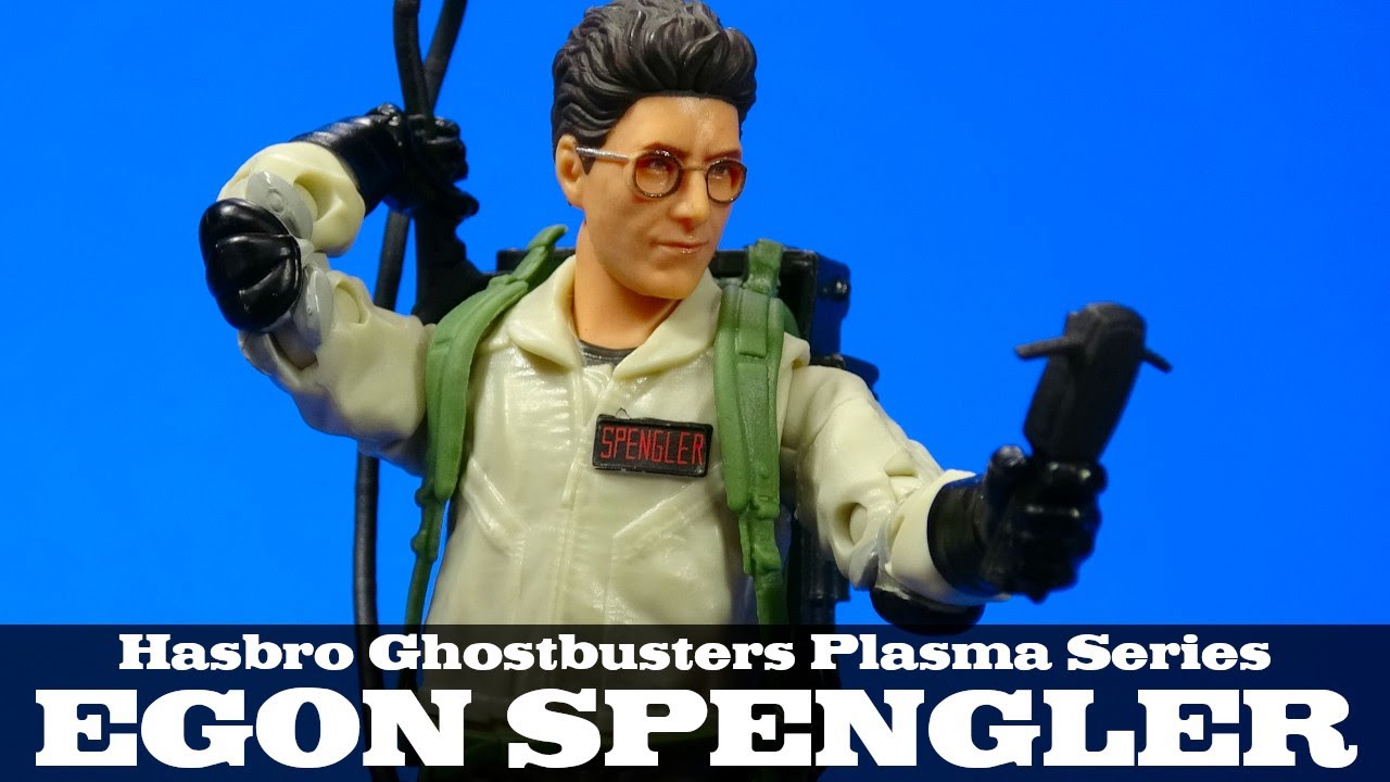 Ghostbusters Egon Spengler Plasma Series Hasbro Action Figure Review