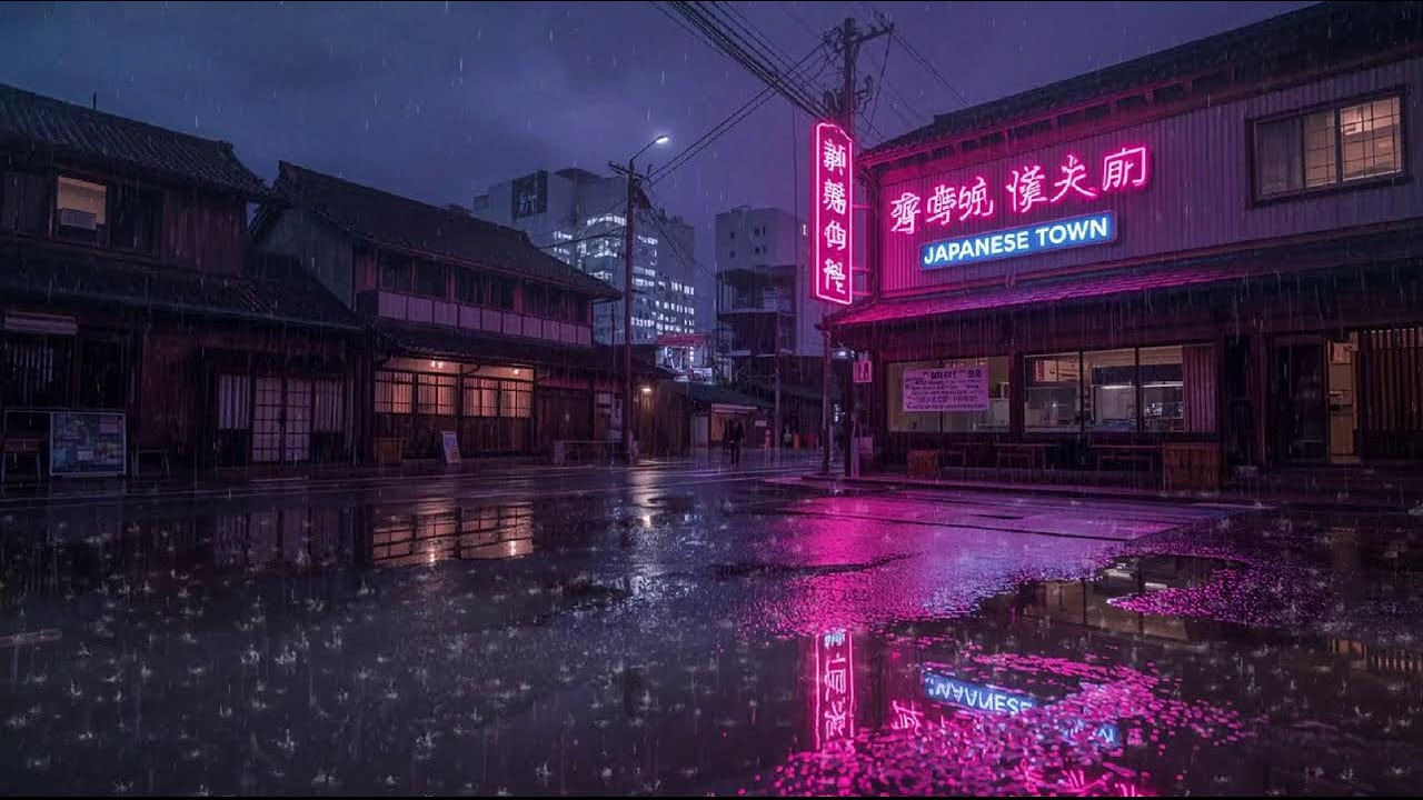 Rainy Night Lofi Mix 🌙 Calm Chillhop Beats to Relax, Study & Sleep #76