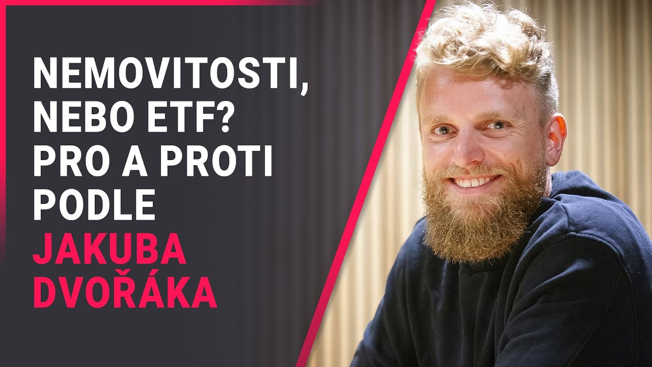Nemovitosti, nebo ETF? Pro a proti podle Jakuba Dvořáka (Rozbité prasátko)