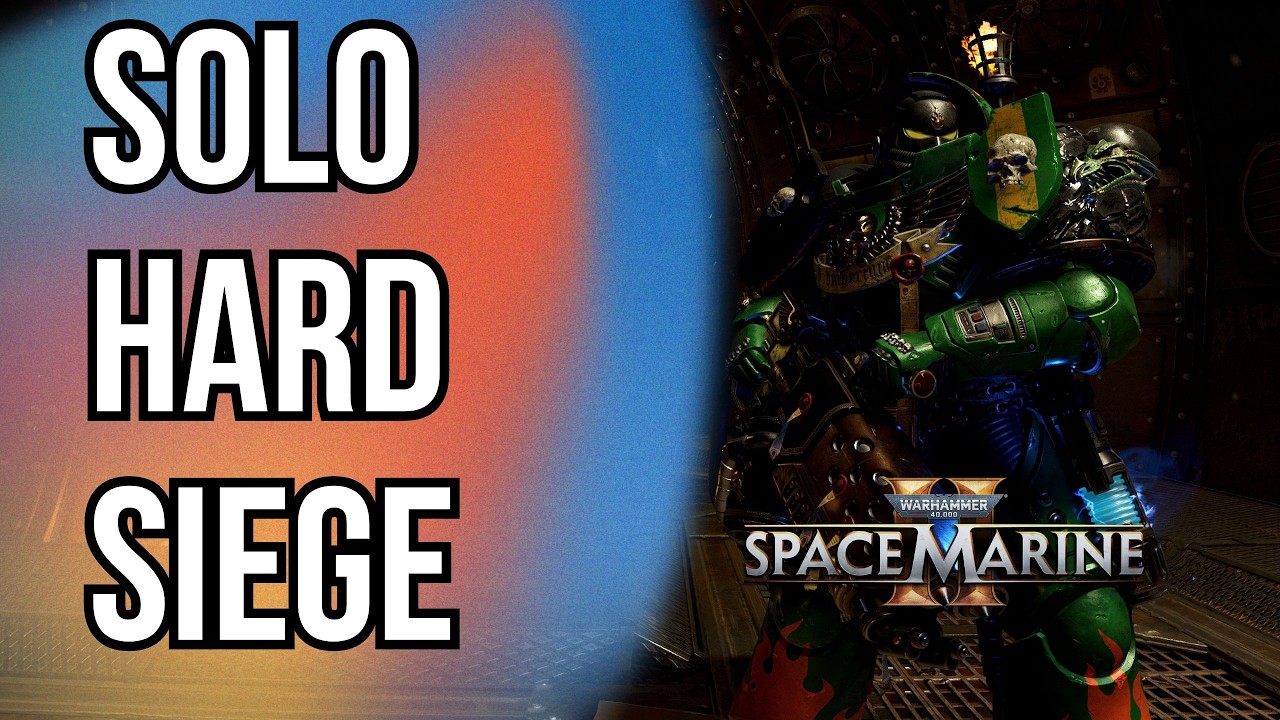 ✠ CYBER SOLACE ✠ - SPACE MARINE 2 - SOLO SIEGE FIGHT FOR WAVE 15 - VULKAN LIVES