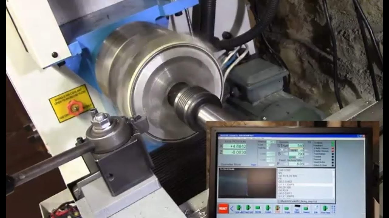 Seadoo Rotary Valve CNC with Mach3 Turn