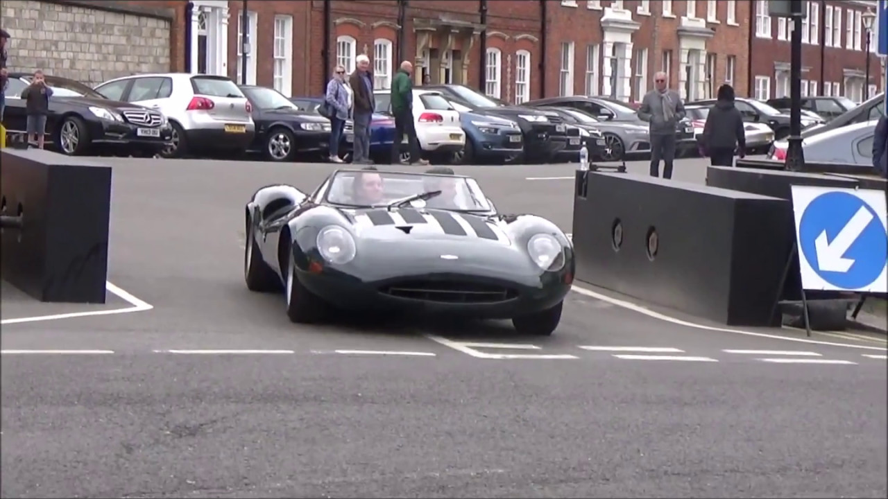 The ONLY Jaguar XJ13 Acelerates HARD In Windsor!!! INSANE SOUNDS!!!