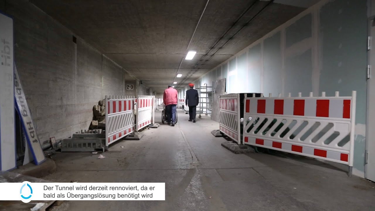 »Ein Tunnel für Fußgänger und Rollstuhlfahrer« swa-Dokumentation über den Hauptbahnhofumbau Teil 3/4
