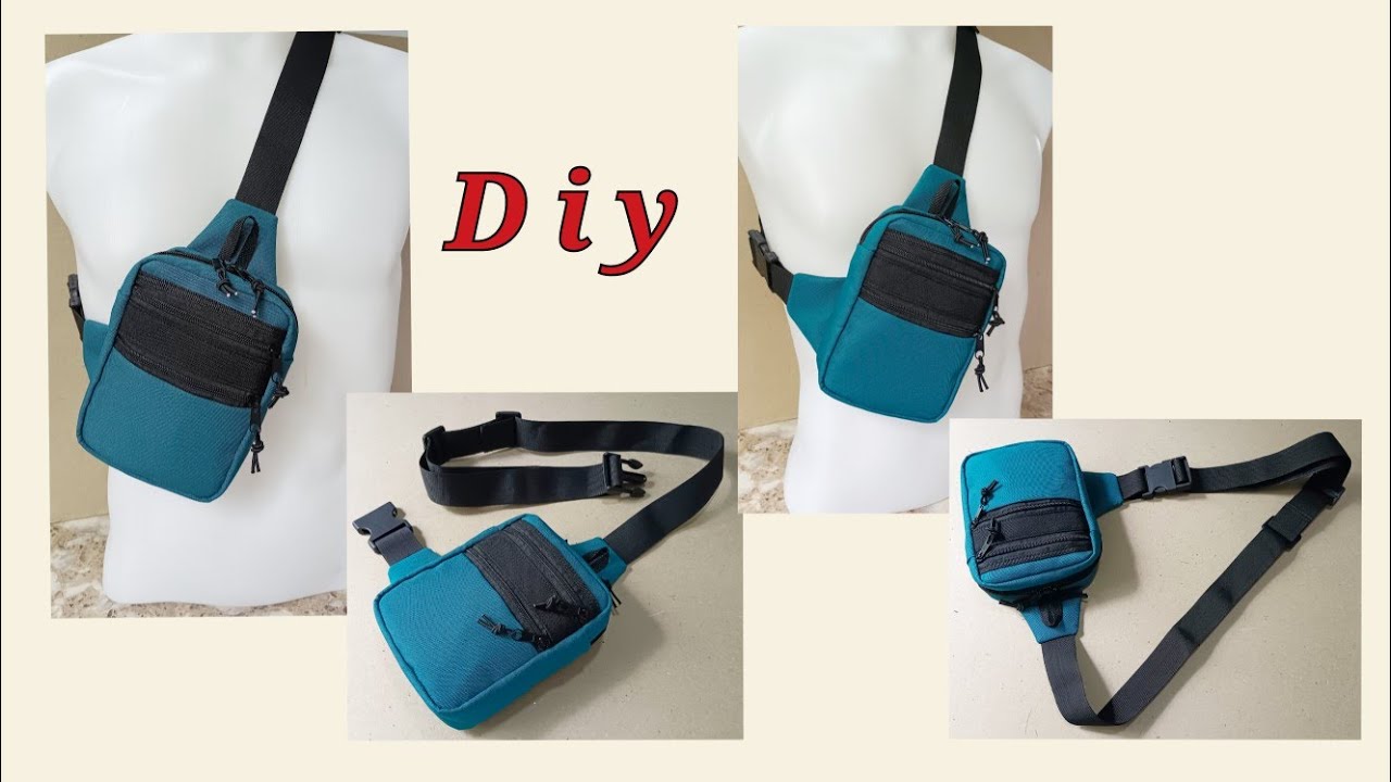 SEW SLING BAG LIKE A PRO / SEWING TUTORIAL NO.3 / BAG DIY