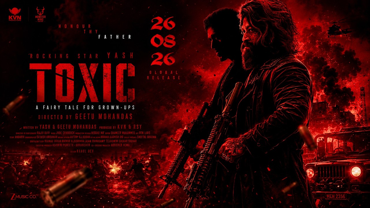 Toxic Trailer Announcement | Rocking Star Yash | Geetu Mohandas | KVN | Toxic Release Date Announ...