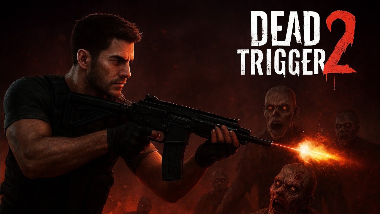 Clearing the Safe House in Dead Trigger 2🏚️ 😱 | #gaming #gameplay #zombie #gameplay 
