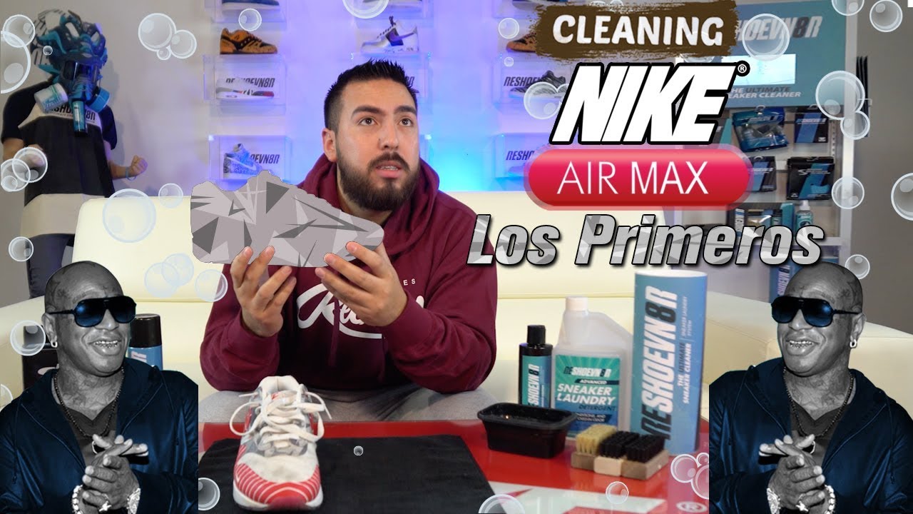 Stunna cleaning Nike Air Max 1 LHM