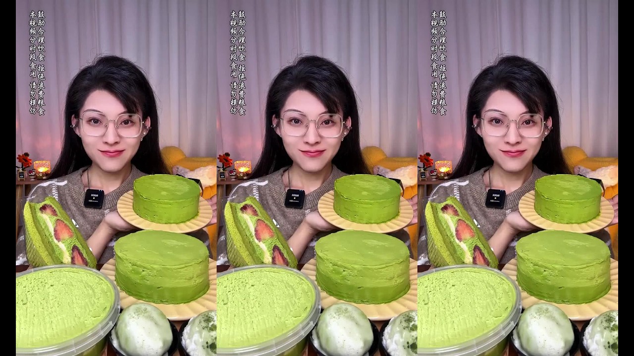 ASMR Mukbang ,Creamy Cake Dessert chocolate cake dessert recipes #jasmine