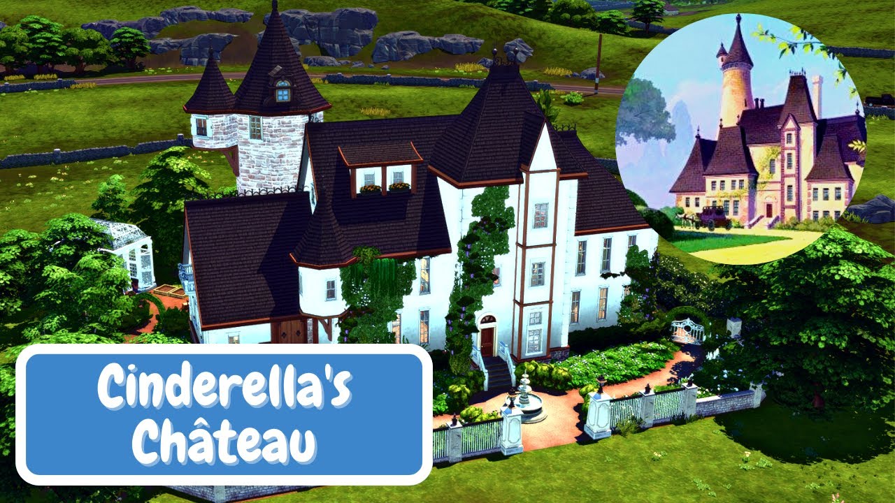 The Sims 4 SpeedBuild Cinderella's Château (noCC)