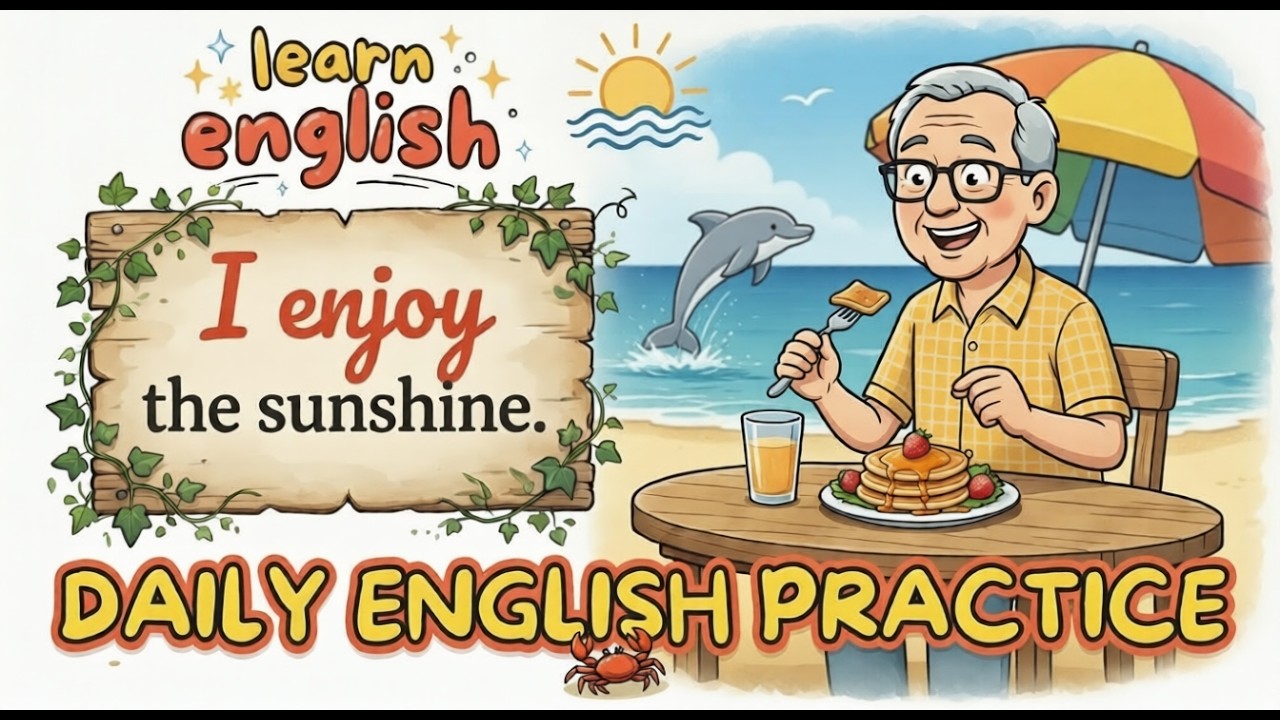 Speak English Every Day 🗣️ | 30  Sentences for Beginners