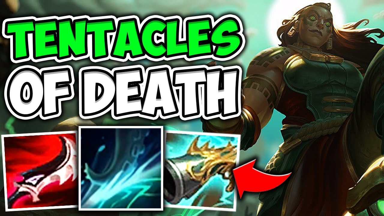 WHEN FULL LETHALITY ILLAOI TENTACLES SLAM YOU FOR 75% OF YOUR HP! - League of Legends