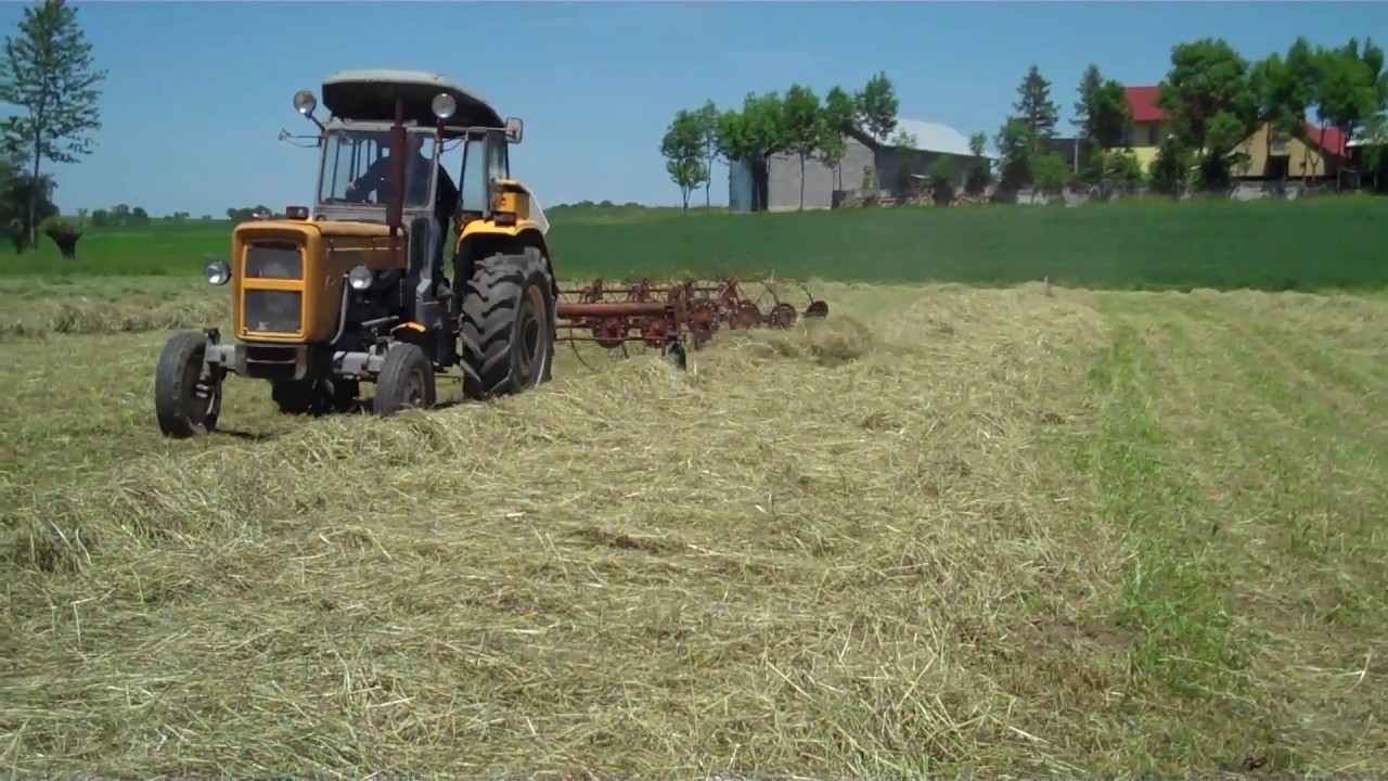 Sianokosy 2017 URSUS C-360 URSUS C-330 z nowym nabytkiem