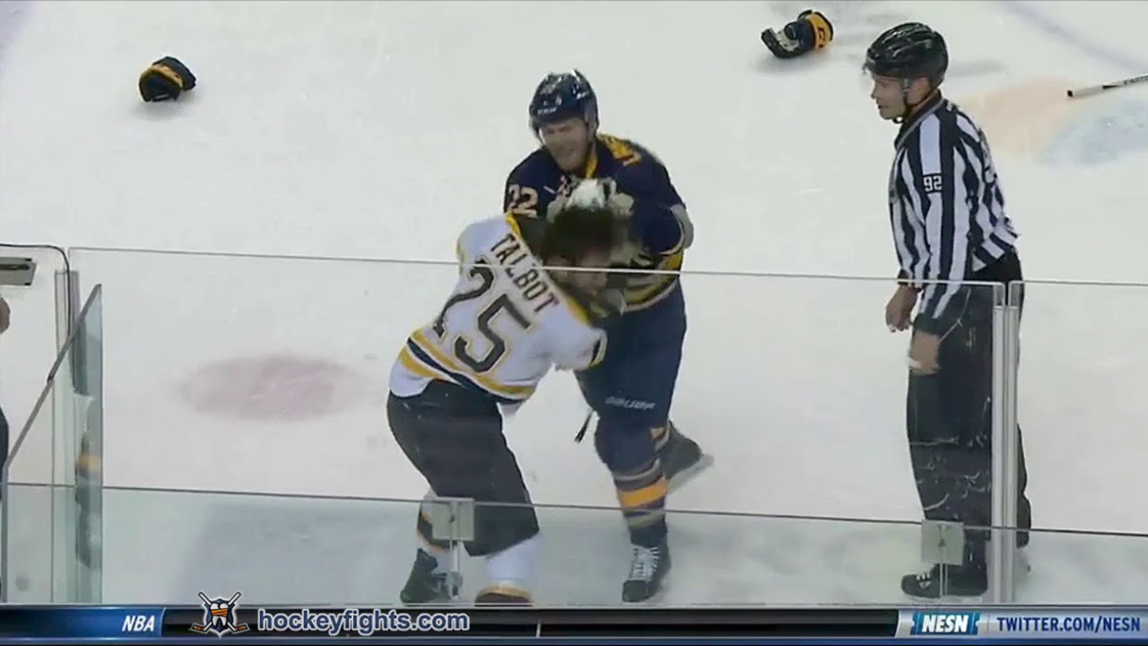 Maxime Talbot vs Johan Larsson Jan 15, 2016