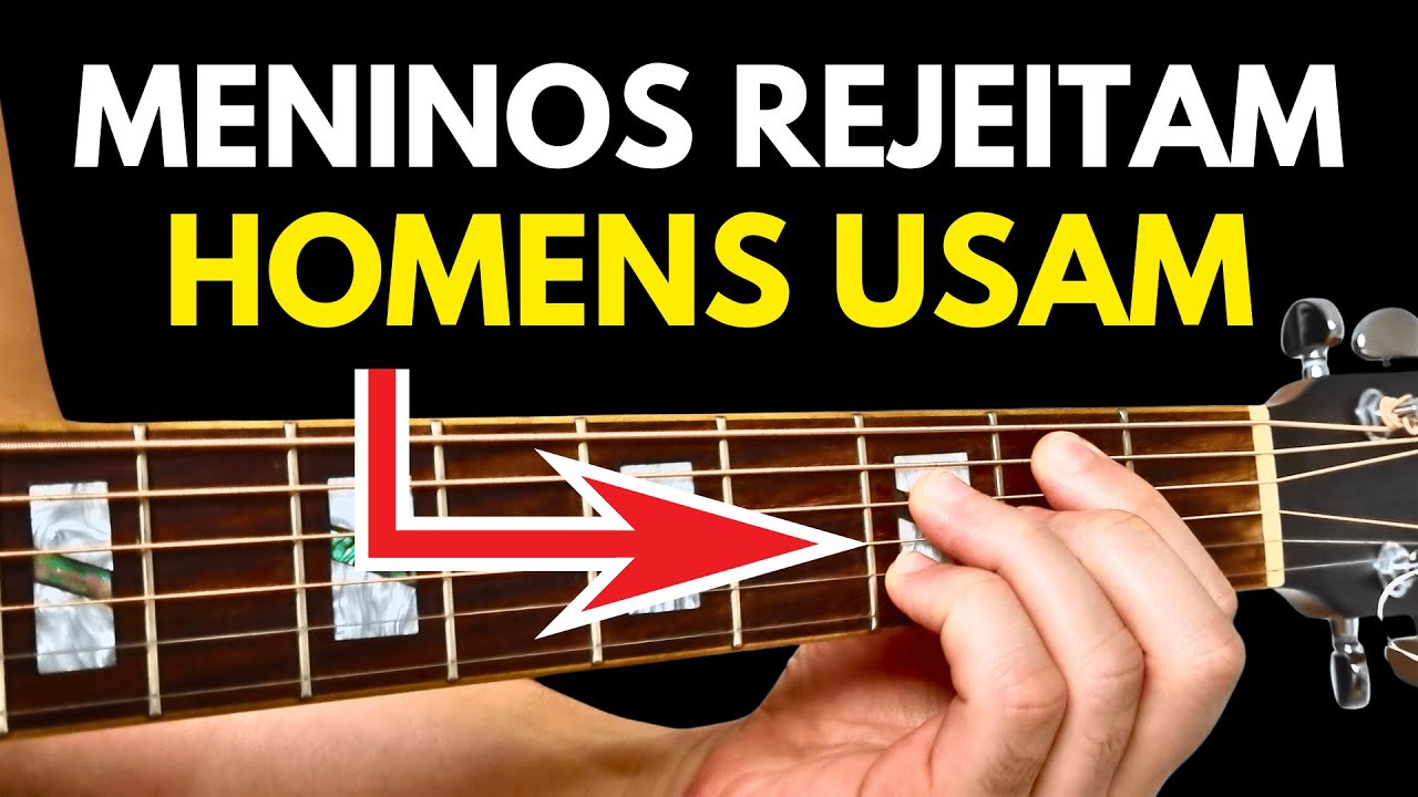 Esse acorde REJEITADO te faz soar 10x + PROFISSIONAL no violão