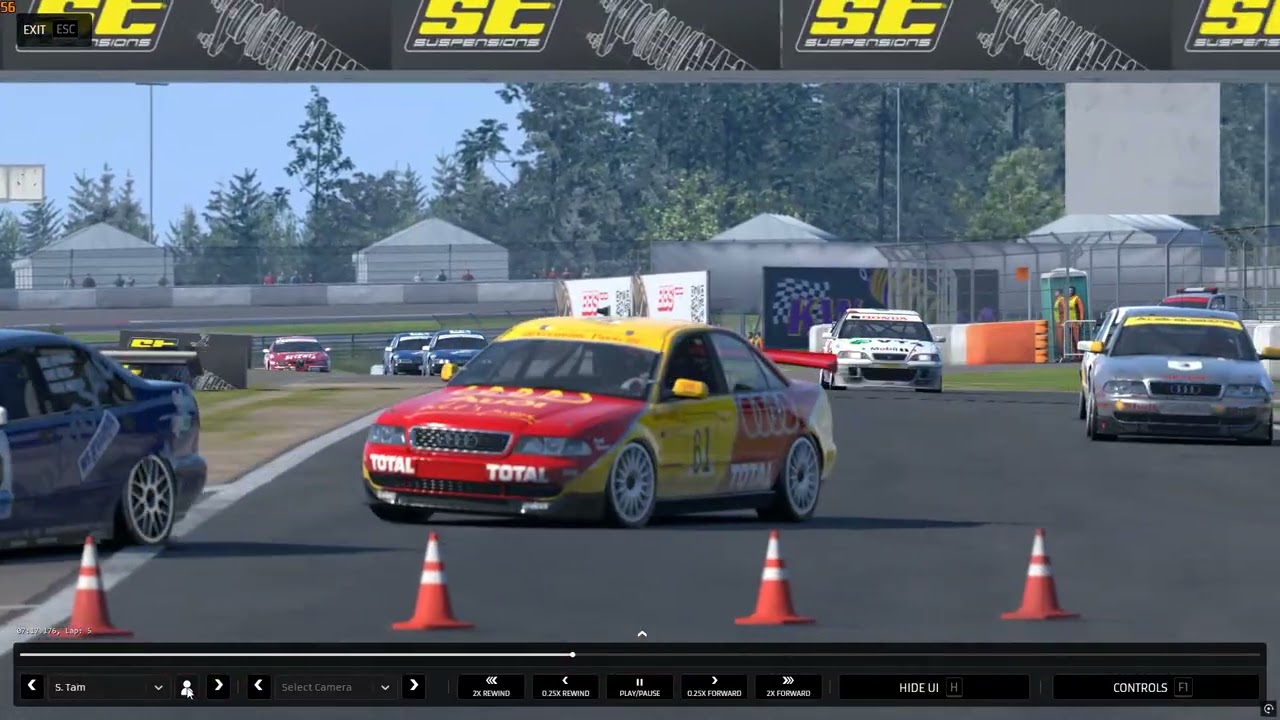 Exciting Super Touring Battles   Nurburgring Fast Chicane Honda Accord Raceroom Racing Experience