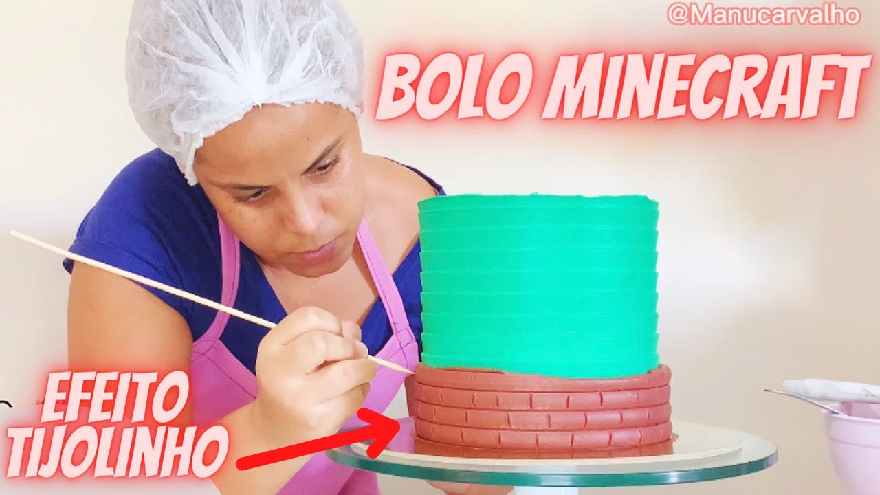 BOLO MINECRAFT / utilizo muito isso !