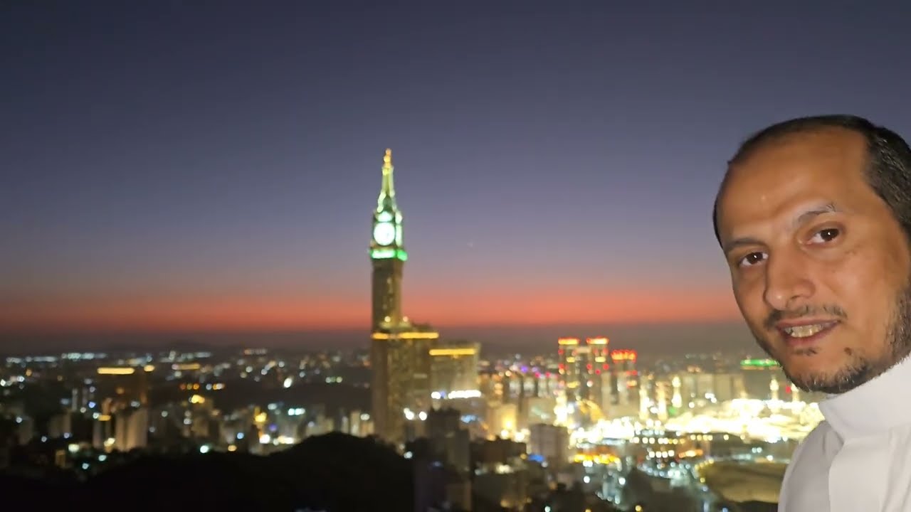 طلعنا جبل ثور والإفطار عل أحد جبال مكة المطلة على الحرم شاهد وإستمتع