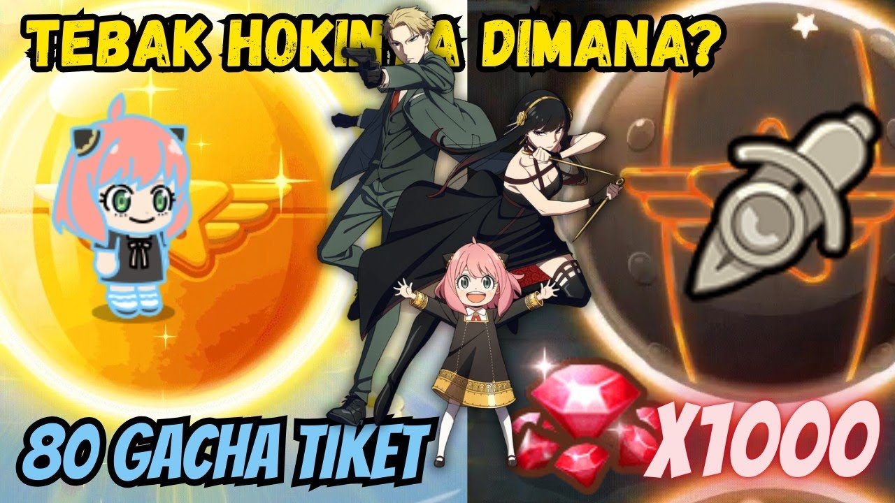 80 GACHA TIKET RANGERS + 1000 RUBY GACHA GEAR SYP x FAMILY!! 🔥🔥 LINE RANGERS INDONESIA