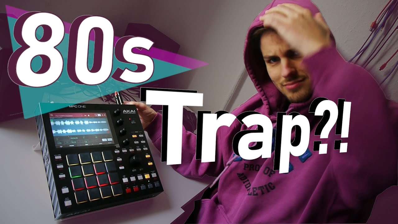 MPC ONE Beat Making Tutorial - HOW TO Make Trap out of 80's Sounds!