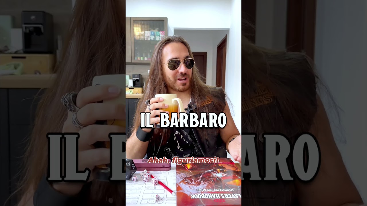D&D | Il BARBARO e il Cuore di Vino - Dungeons & Dragons #shorts #dnd