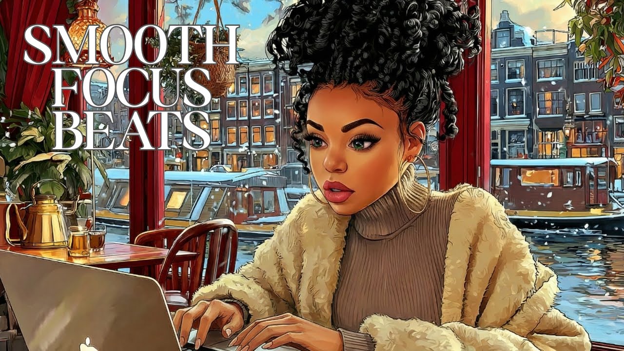 Smooth Focus Beats | Calm Afternoon Work & Gentle Productivity