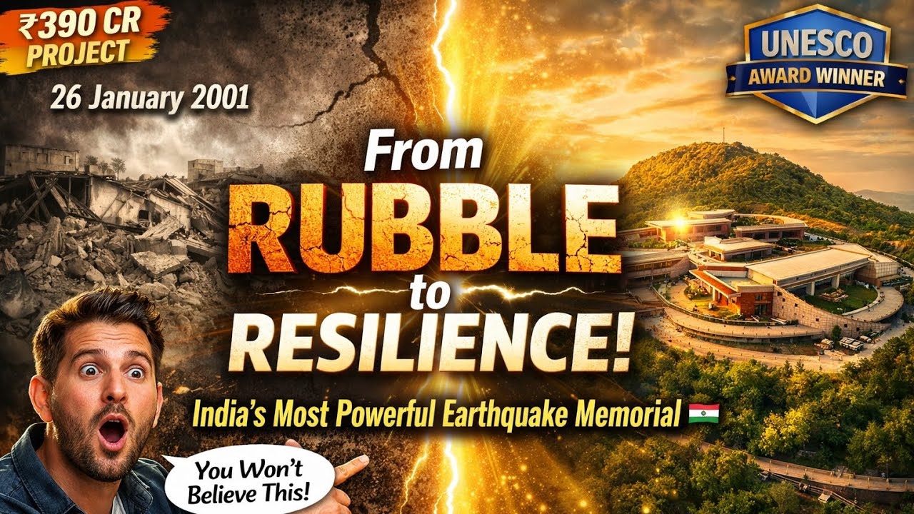 🚨Smriti Van: Where Tragedy Turned Into Hope |Inaugurated 2022 | 470 Acres | 5D Earthquake Experience