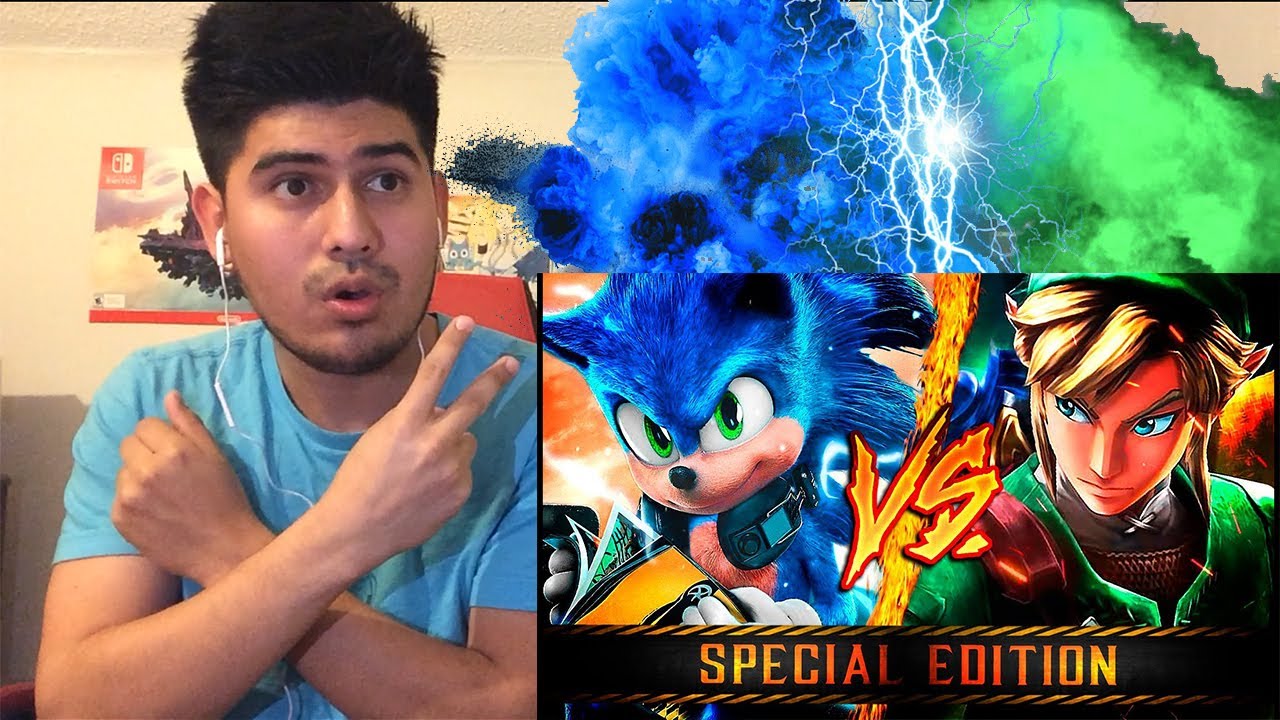 SONIC VS LINK ║ COMBATES MORTALES DE RAP: SPECIAL EDITION ║ JAY-F | VÍDEO REACCION