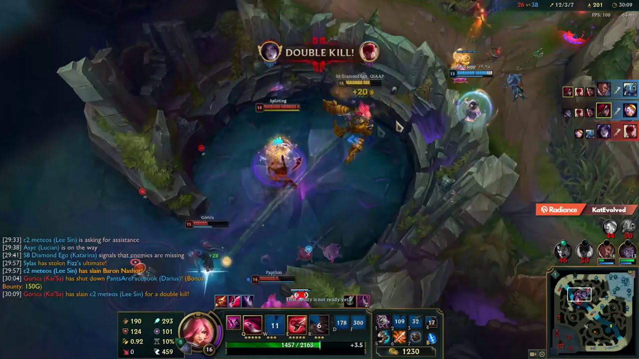 TSM KatEvolved Katarina Montage | NA Rank 1 Challenger Katarina