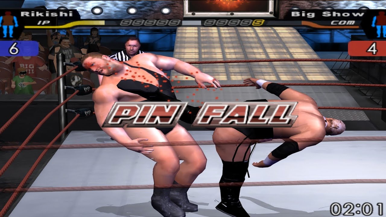 Rikishi vs Big Show Iron Man Match – Who Wins? 😱 WWE HCTP PS2