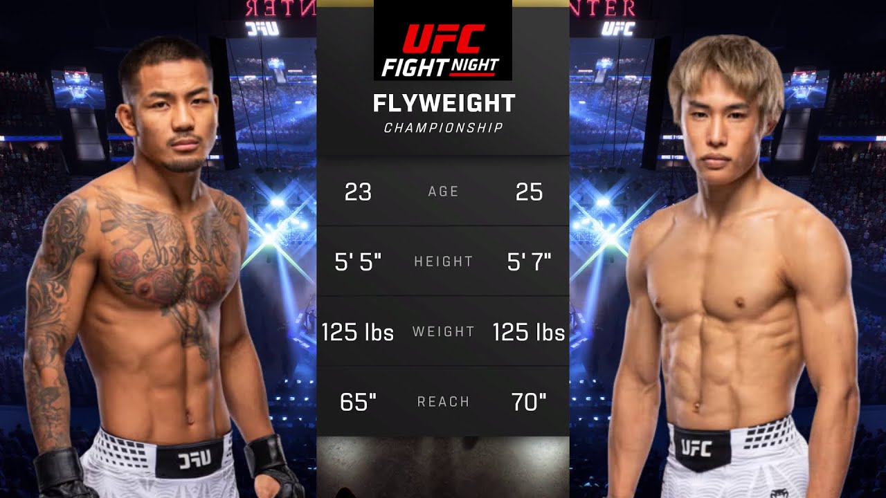 Joshua Van vs Tatsuro Taira Full Fight - UFC 5 Fight Night